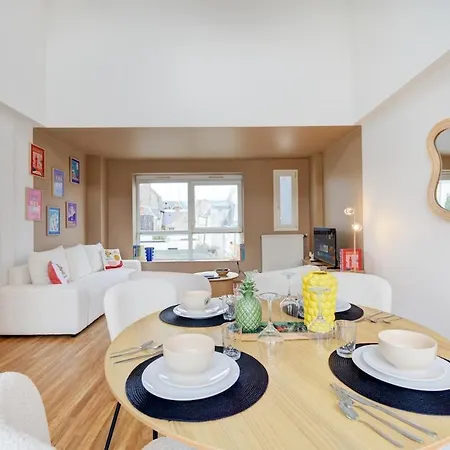 Loft Au Coeur Des Halles -parking Privé - Wifi *