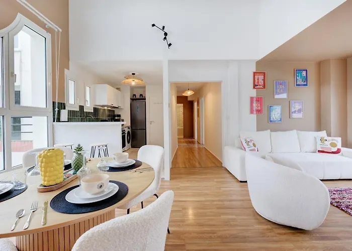 Loft Au Coeur Des Halles -parking Prive - Wifi